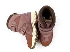 Bisgaard heather vinterstøvle Edon med velcro og TEX